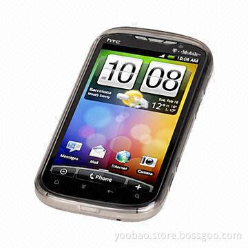 Protect Case for HTC T328D, Made of PC, TPU Materials, with One-piece Screen Protector